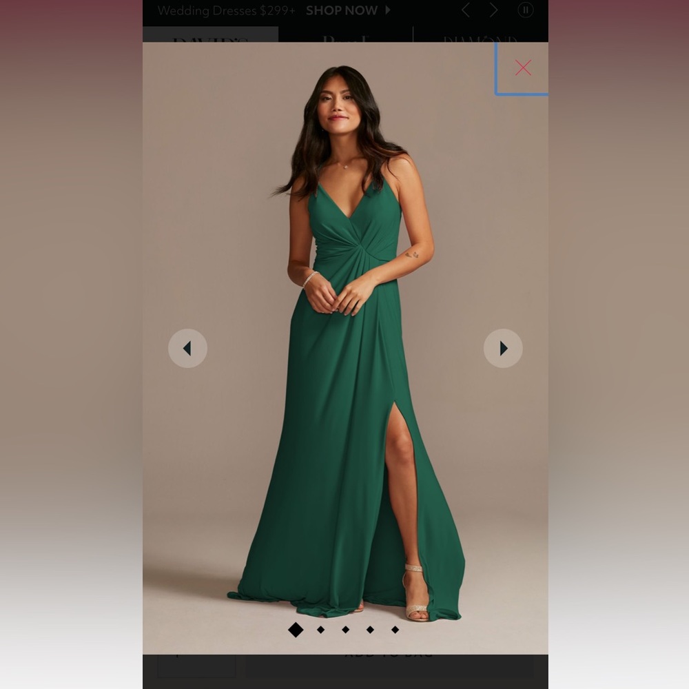 Prom Dress Grad Bridesmaid Maxi Slip Dress Green 💐